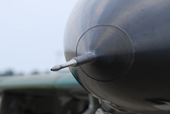 RF-4E 偵察機 先端部（ピトー管）