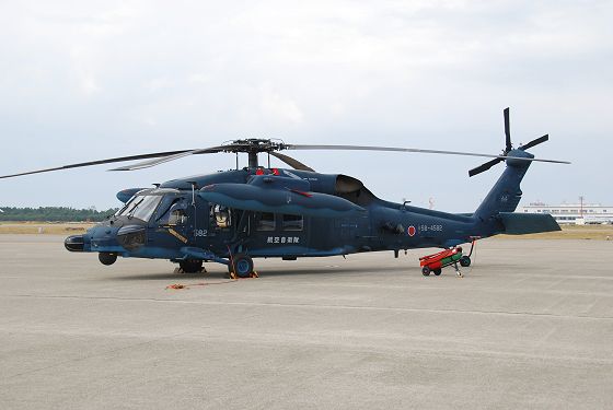 UH-60J 洋上迷彩塗装機 機体左面