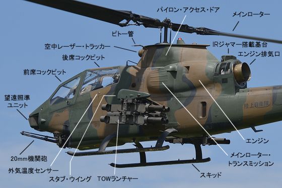 AH-1S コブラ 胴体