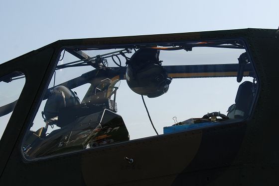 AH-1S コブラ 後席コックピット
