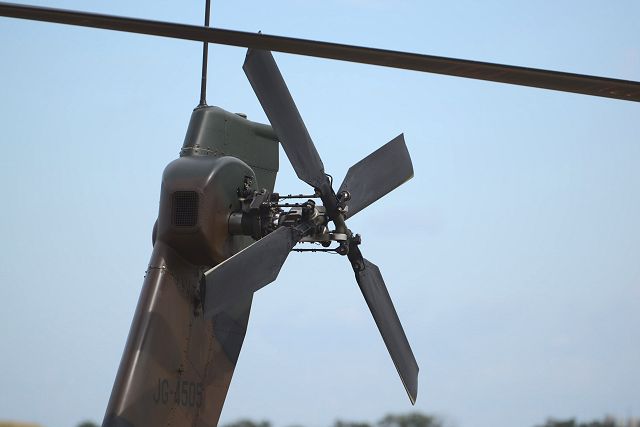 AH-64D アパッチ テールローター