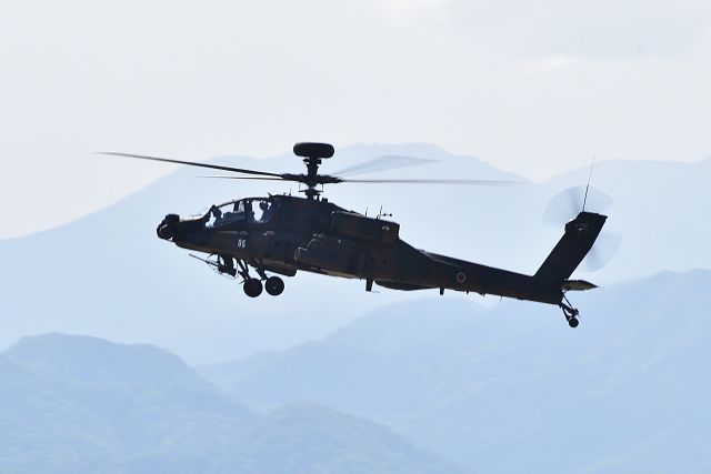 AH-64D アパッチ 機体左面