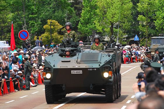車両部隊・96式装輪装甲車