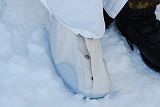 防寒戦闘靴用白色覆い