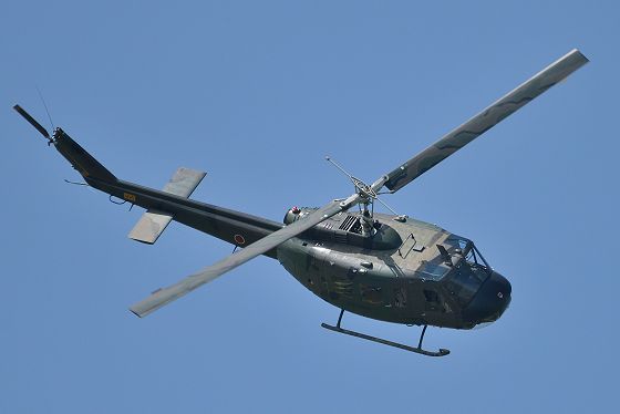 UH-1H 多用途ヘリコプター 機体上面