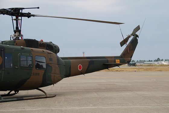 UH-1J 多用途ヘリコプター 尾部（テールブーム）