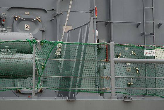 3連装短魚雷発射管 防盾