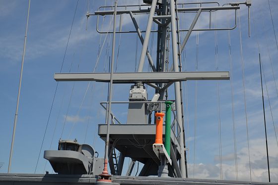 掃海艇 ししじま OPS-39 対水上レーダー