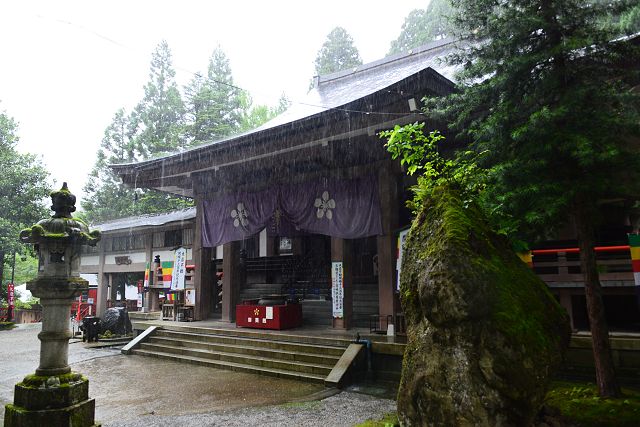 2025年6月23日、日石寺 本堂