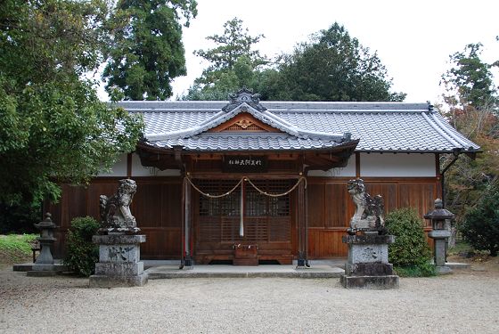 檜隈寺跡 拝殿