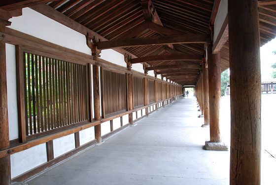 法隆寺 回廊