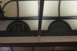 天井の採光窓と通気口
