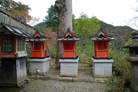 長谷寺 三社