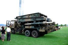 陸上自衛隊 81式自走架柱橋