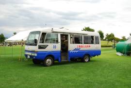 北陸電力 災害復旧指揮車