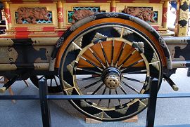 神楽台の車輪