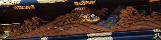 鯉の彫刻 5