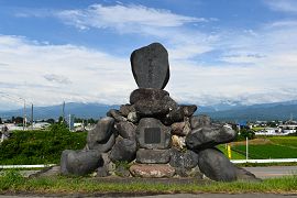 安政大水害 百年記念碑