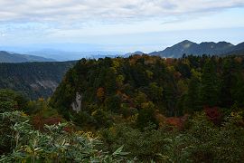 称名谷と大辻山および富山平野