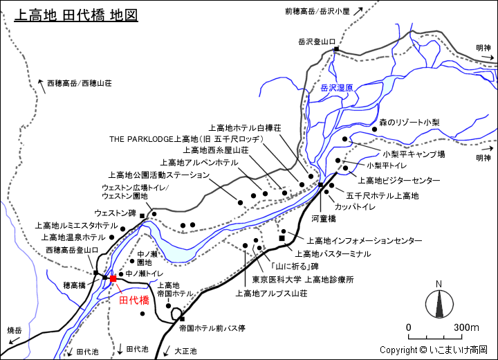 田代橋 地図