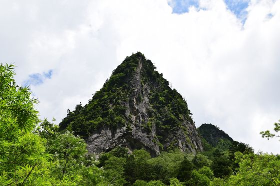 2016夏山、カブト岩