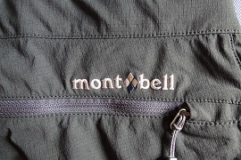 ロゴ「mont bell」