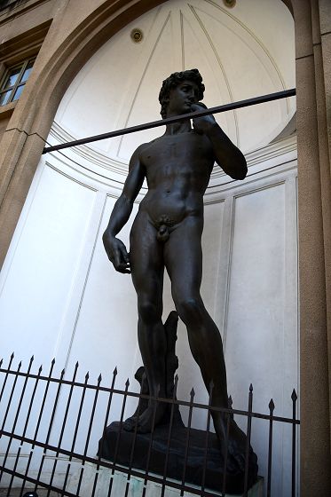 ミケランジェロのダビデ像