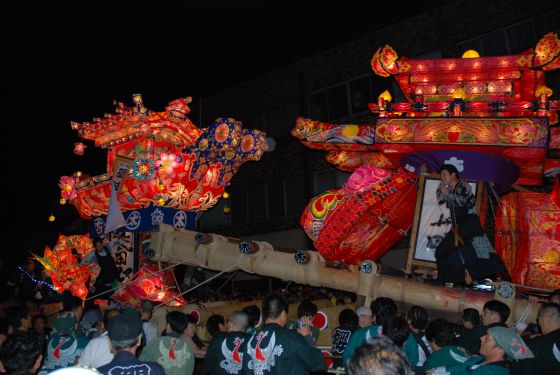 砺波夜高祭の写真 砺波夜高祭の写真