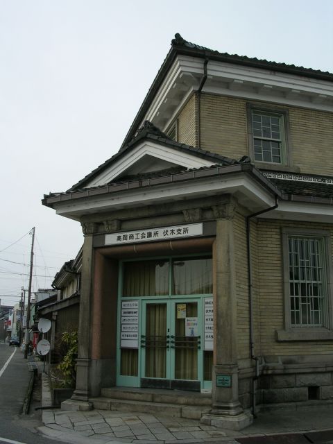 旧伏木銀行 玄関