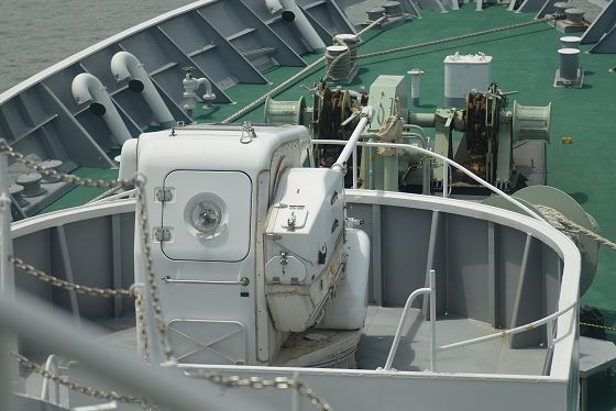 巡視船 やひこ エリコンKD 35mm機関砲