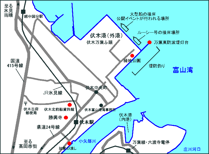 伏木港 地図