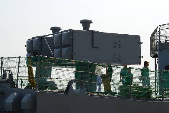 護衛艦 はまゆき に搭載されるMk-29 短SAM発射機