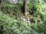 高岡城跡 石垣