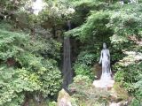 朝陽の滝と聖観音菩薩
