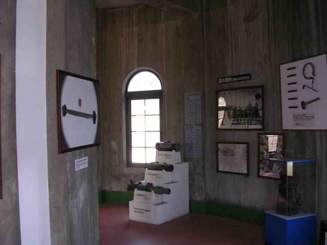 旧配水塔 一階部分の内部