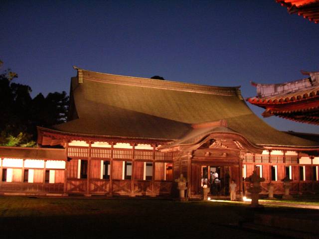瑞龍寺 法堂 ライトアップ2006